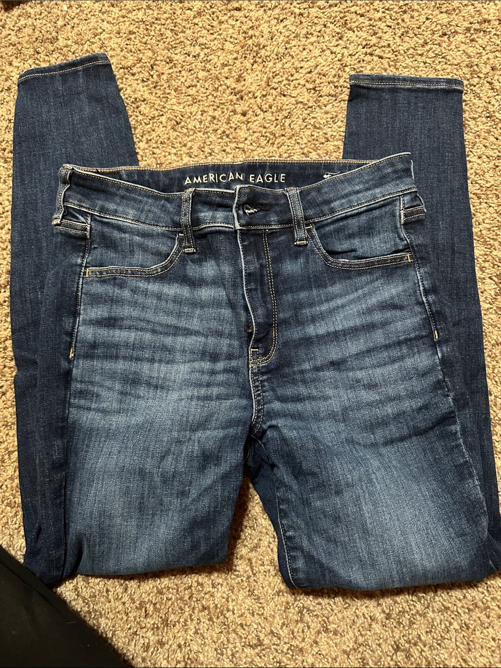 American Eagle Outfitters Indigo Wash Skinny Jeans